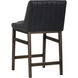 Halden 36.5 inch Vintage Black Counter Stool